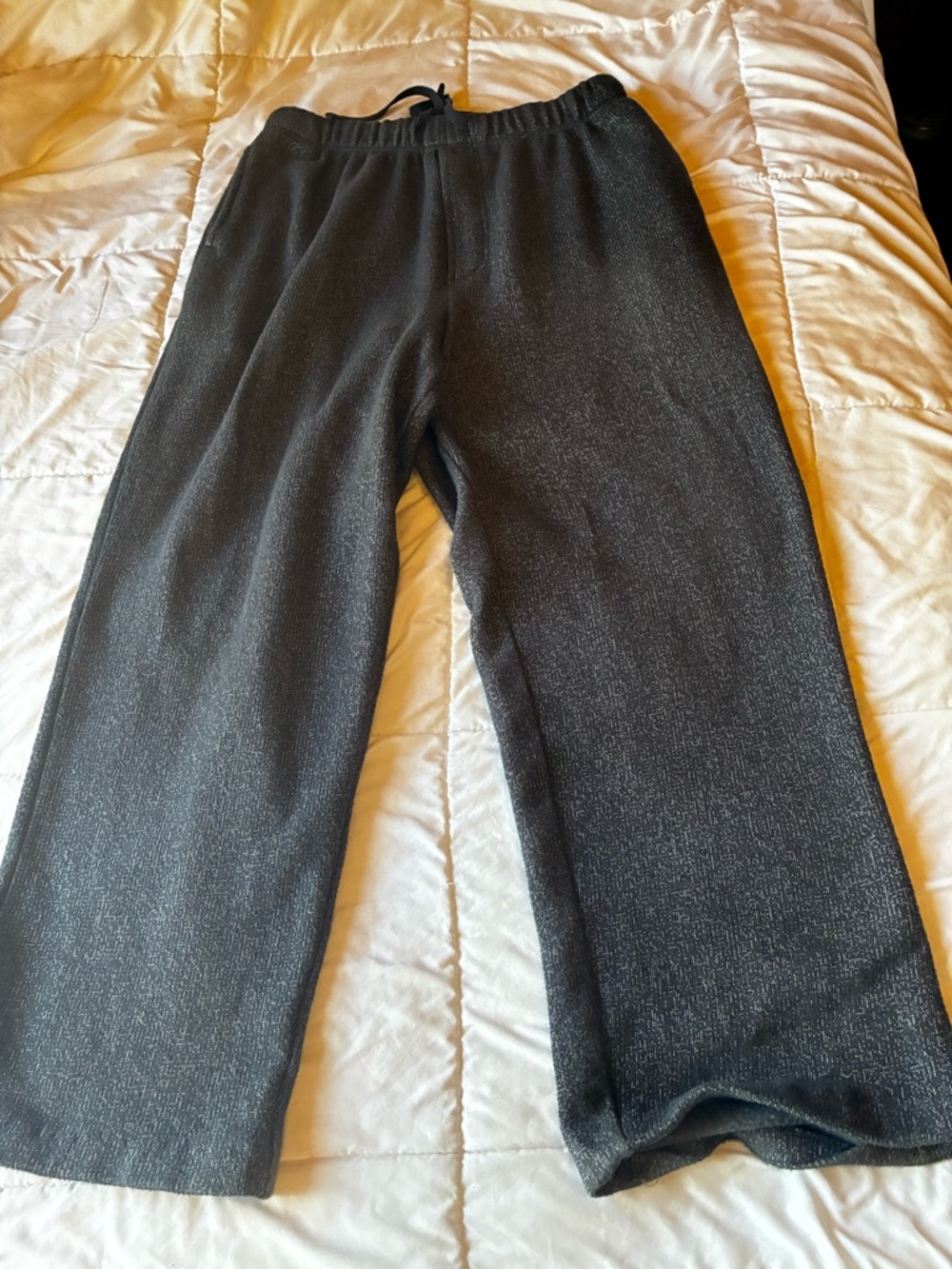 Orvis Men's Charcoal Gray Drawstring Joggers